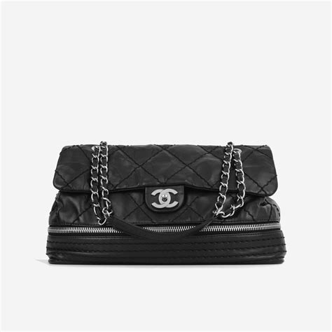 chanel expandable ligne flap bag|Chanel medium flap bag price.